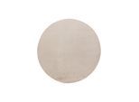 Teppich KAYOOM "Cross 425", creme, H:21mm Ø:120cm, Polyester, Teppiche, Teppich, Hochflor