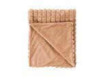 Tagesdecke KAYOOM "Decke Spa Essence 125", pfirsich, B:150cm L:200cm, Polyester, Tagesdecken