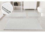 Badematte OTTO HOME "Kaelan, weicher Chenille", weiß, H:14mm, Polyester, Badematten, Badematte, Badvorleger, Badteppich weiches Chenille, pastellfarben, Badezimmer