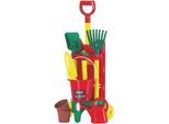 AL-KO Kinder-Gartenset "Mini", bunt (rot, gelb, grün), B:16cm H:50cm L:20cm, Spielwerkzeug, vielteilig