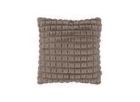 Fellkissen KAYOOM "Dekokissen Cloud Lagoon 125", taupe, felloptik, B:45cm H:15cm L:45cm, Polyester, Dekokissen_Sitzkissen_Kissenhüllen
