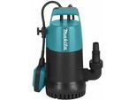 Elektrische Tauchpumpe für Klarwasser Makita PF0800 - Elektropumpe 800 W
