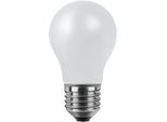 SEGULA LED-Leuchtmittel "LED Glühlampe matt", Energieeffizienz: F (A-G), weiß, L:110cm Ø:60cm, Leuchtmittel, dimmbar, E27, Glühlampe matt, 2700K
