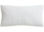 Naturhaarkissen OTTO HOME "Chailley, Kissen 40x80 cm und 80x80 cm, gute Feuchtigkeitsregulierung", beige (creme), B:40cm L:80cm, Bezug: 100% Baumwolle. Füllung: 96% Wolle, 4% sonstige Fasern, Kopfkissen, Kopfkissen formstabil und stützwirkend