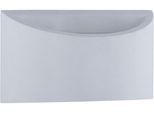 PACO HOME Wandleuchte "MARIE", grau, 1, H: 12cm, Leuchten, LED Innen Wandlampe Flur Lampe Indirektes Licht Up Down Effekt G9, Wandleuchte