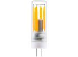 SEGULA LED-Leuchtmittel "LED G4 Stift Ambient", Energieeffizienz: G (A-G), transparent, L:5cm Ø:1,5cm, Leuchtmittel, mit Ambient-Dimming-Technologie