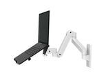 Monitor Wandarm Ergotron LX Pro, bis 34″, neig-/schwenkbar, höhenverstellbar, Tischklemme, VESA, Metall, weiss