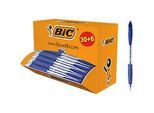 BIC Atlantis Classic Druckkugelschreiber mit mittlerer Spitze, Blau, 36er Vorteilspack