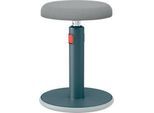 Leitz Sitz- & Stehhocker Ergo Cosy Active, B 370 x T 370 x H 460 - 790 mm, bis 110 kg, Samtgrau