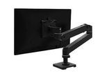 Monitorarm Ergotron LX Pro, für 1 Display bis 34″, neig-/schwenkbar, höhenverstellbar, Tischhalterung, VESA, Metall, schwarz