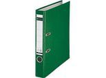 LEITZ® Ordner 1015, DIN A4, Rückenbreite 52 mm, grün