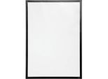 Durable Inforahmen DURAFRAME® Poster, Hoch-/Querformat, für 2 Poster, selbstklebend, aufklappbarer Magnetrahmen, B 745 x T 28 x H 1045 mm, PET, schwarz