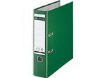 LEITZ® Ordner 1010, DIN A4, Rückenbreite 80 mm, grün
