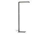 LED-Stehleuchte SLV Worklight, Touch-Dimmer, 7600 Lumen, 79 W, 200-240 V, PIR-Sensor, festverbaute LEDs, L 692 x B 310 x H 1950 mm, schwarz