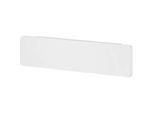 tesa® Küchen-Messerhalter, weiss, magnetische Leiste, selbstklebend (Power.Kit), L 265 x B 35 x H 65 mm, inkl. Adapter & Wasserwaage