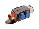 CEE-Adapter MIXO BRIGACH 1xCEE-Stecker 400V,16 A,5-polig IP44 AS-SCHWABE