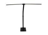 DOTLUX LED-Schreibtischleuchte TWIN, 20W, COLORselect 3000 - 6500K, dimmbar, 120° Abstrahlwinkel, L 800 x B 33 x H 680 mm, schwarz