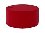 Nowy Styl Sitzpouf Tri.Ply M, modular, Blazer-Stoff, ø 85 cm, rot