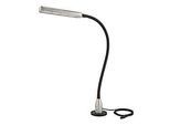 LED-Arbeitsleuchte Bauer & Böcker Fluter, 10 W, 950 lm, 5500 K, neigbar, dimmbar, Magnetfuss, IP65, L 850 mm, Aluminium, grau-schwarz