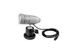 LED-Arbeitsleuchte Bauer & Böcker Lichtblick, 2,5 W, 200 lm, 5500 K, drehbares Kugelgelenk, dimmbar, Magnetfuss, IP65, Aluminium, grau