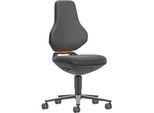 TEXON 2 Arbeitsstuhl Stoff schwarz, ergonomisch und komfortabel, mit Auto-Motion Technik und Rollen