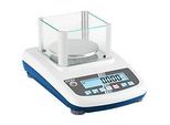 KERN & Sohn Präzisionswaage PFB 600-3 mit LCD-Display, kompakter Bauweise, Edelstahl-Wägeplatte ∅ 120 mm