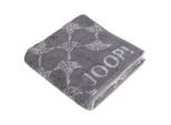 Joop! Handtuch , Anthrazit , Textil , Blume , 50x100 cm , Made in Germany, Oeko-Tex® Standard 100 , saugfähig, Aufhängeschlaufe, strapazierfähig, angenehm weich, hochwertige Qualität, schadstoffgeprüft , Heimtextilien, Badtextilien, Handtücher