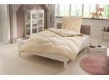 Naturfaserbettdecke OTTO HOME "Baumwolle 60 C, Bettdecke 135x200 cm, 155x220 cm, 200x200 cm", beige (natur), B:135cm L:200cm, Bezug: 100% Baumwolle. Füllung: 100% Baumwolle, Bettdecken, Naturfaserbettdecke, Bettdecken, Sommer, Winter, 4 Jahreszeiten, Decke, Made in Germany