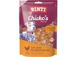 RINTI Chicko Plus Käsewürfel, Huhn mit Käse 12x80 g
