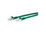 BTR NETCOM Patchkabel S/FTP gn 0,5m Cat.6A 1308450555-E ; Metz Connect)