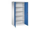 C+P Büroschrank Acurado, 1950x930x600mm, 7035/5010 ; C + P Möbelsysteme (9290-000|S10696)