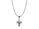 Kettenanhänger ADELIA´S "Unisex Anhänger – Kreuz Kreuzanhänger aus Edelstahl", silber, Schmuckanhänger, Damen, Edelstahl, Kettenanhänger, Perfekt als Geschenk für besondere Menschen