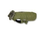 Wolters Winterjacke Parka Jacke Hundejacke oliv 22 cm