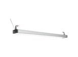 Treston NatureLite LED-Arbeitsplatzleuchte TNL1200, 4000 K, 56 W, dimmbar, B 1180 x T 120 x H 50 mm, grau