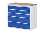 Rau Schubladenschrank Buche-Top und 5 x Schubl.-XXL 3x150 2x240mm (03-XXL7.4A-B.11)