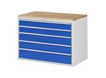 Rau Schubladenschrank Buche-Top und 5 x Schubl.-XXL 2x120 2x150 1x180mm (03-XXL5.11A-B.11)