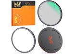 K&F Concept Magnetic 1/4 Black Mist Filter Nano X 72mm