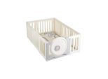 Moni Laufstall Cubby Land Laufgitter Spielmatte 50 Bälle Türe einfache Montage beige