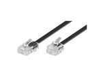 Goobay Modularanschlußkabel 3m,sw,St/St 68530)