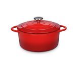Küchenprofi Bratentopf Provence, Rot, Metall, 4,2 L, 11.5 cm, Kochen, Töpfe, Bräter