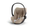 cybex Platinum Babyschale Cloud T i-Size Plus, Beige, Textil, 44x46.5x64.5 cm, abnehmbarer und waschbarer Bezug, ergonomischer Tragebügel, höhenverstellbare Kopfstütze, Sonnendach, integriertes Gurtsystem, optimaler Aufprallschutz, Seitenaufprallschutz, verstellbare Sitz- Schlafpositionen, Reboardsystem, 3-Punkt-Gurt, Baby on Tour, Babyschalen, Babyschalen