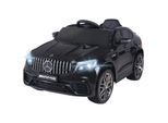 Kinder-Elektroauto Mercedes AMG GLC 63S Coupé, 4x4-Antrieb, Fernbedienung, 140 Watt, LED, EVA-Reifen (Schwarz)