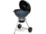 Weber Master Touch GBS C-5750 Slate Blue - Holzkohlegrill - Holzkohlegrill Ø 57 cm