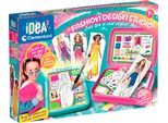 Kreativset CLEMENTONI "Idea, Fashion Design Studio", bunt, Kreativsets, Kinder, Kunststoff, Mit Licht