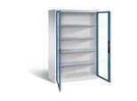 C+P Werkzeugschrank Acurado, H1950xB1200xT600mm, Front Fernblau, Korpus Lichtgrau (8932-055) ; C + P Möbelsysteme (8932-055|S10147)