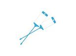 Eichner PP-Warenanhänger blau mit neutralem Besc (9219-00776)
