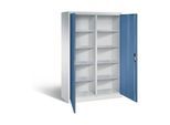 C+P Werkzeugschrank Acurado, H1950xB1200xT500mm, Front Fernblau, Korpus Lichtgrau (8931-311) ; C + P Möbelsysteme (8931-311|S10230)