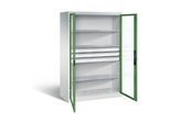 C+P Werkzeugschrank Acurado, H1950xB1200xT600mm, Front Resedagrün, Korpus Lichtgrau (8932-5530) ; C + P Möbelsysteme (8932-5530|S10057)