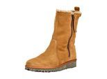 Stiefel EL NATURALISTA "El Naturalista Stiefel Veloursleder", Damen, Gr. 40, toffee, Veloursleder, Schuhe Stiefel