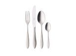 Besteck-Set VILLEROY & BOCH "Tafelbesteck gebürstet Arthur 24er Set grau", grau, Essbesteck-Sets